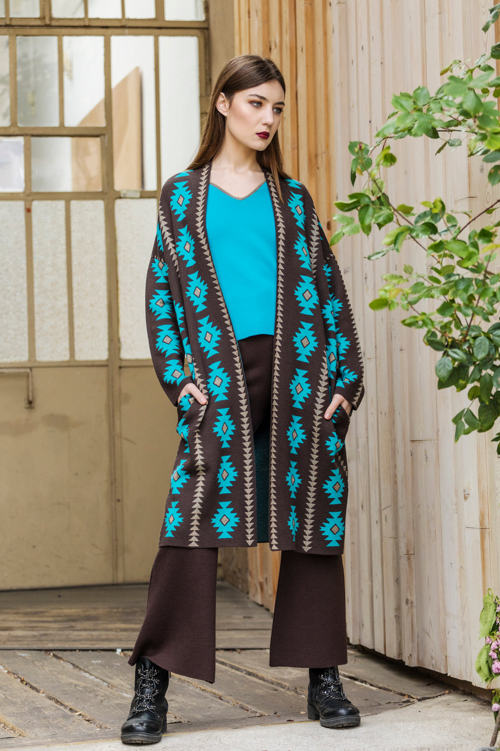 Cardigan Claud jaquard Maya