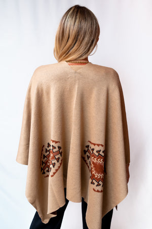 Poncho Jaquard Oporto