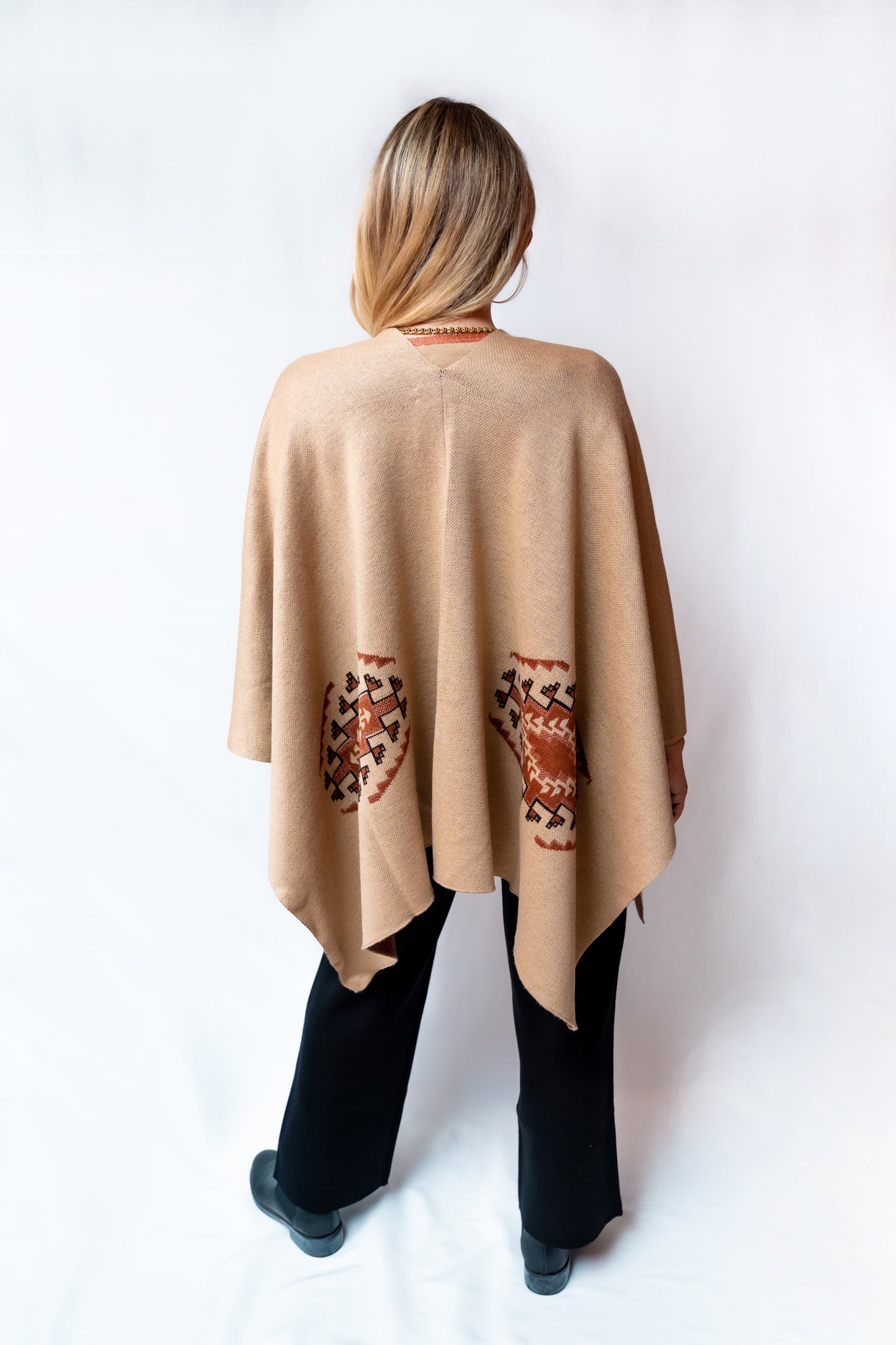 Poncho Jaquard Oporto