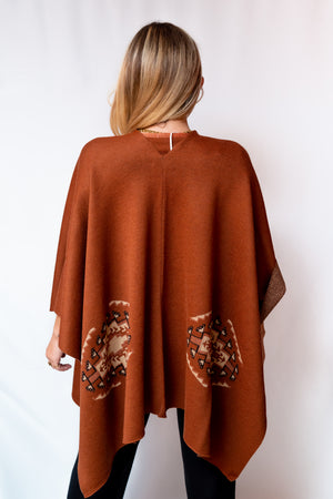 Poncho Jaquard Oporto